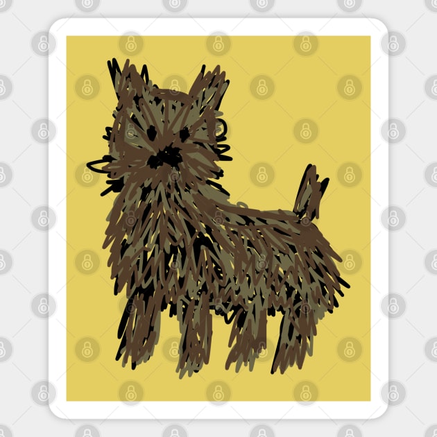 Cairn Terrier Magnet by Bellewood222